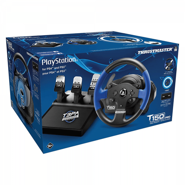 ⁦הגה מירוצים עם דוושות Thrustmaster T150 Force Feedback⁩ – תמונה ⁦3⁩
