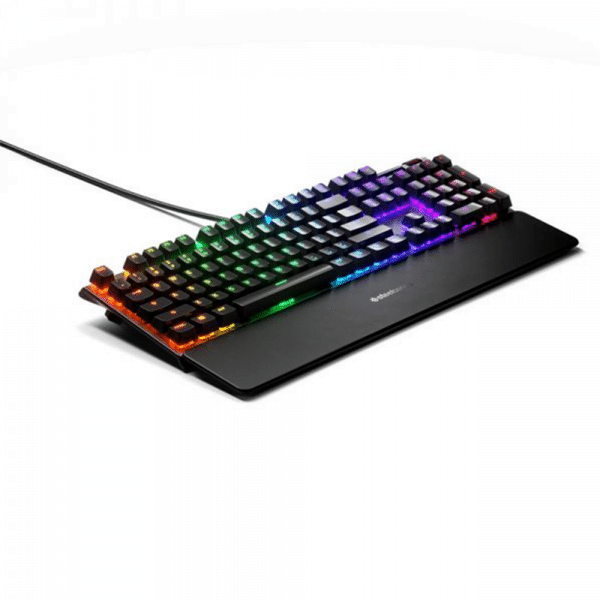 ⁦מקלדת גיימינג היברידית מכאנית SteelSeries Apex 5⁩ – תמונה ⁦3⁩
