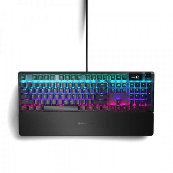 מקלדת גיימינג היברידית מכאנית SteelSeries Apex 5