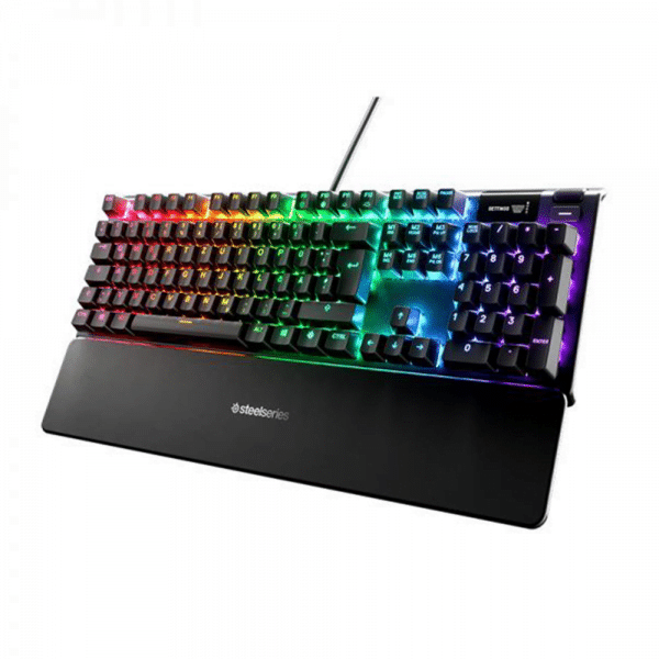 ⁦מקלדת גיימינג היברידית מכאנית SteelSeries Apex 5⁩ – תמונה ⁦2⁩