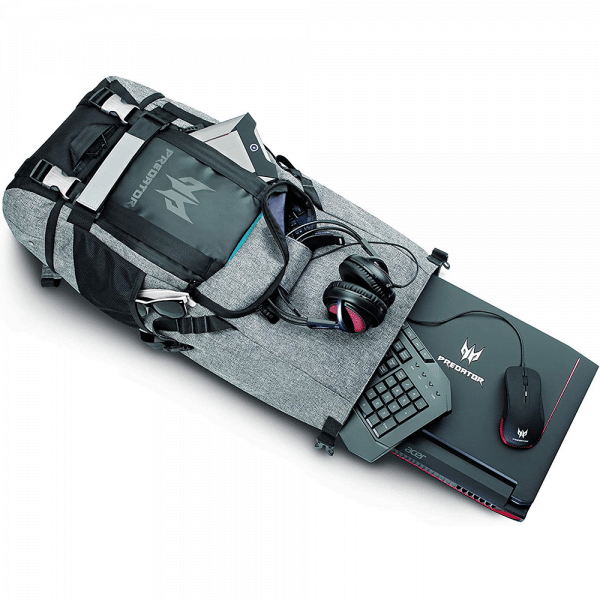 ⁦תיק גב ACER PREDATOR GAMING ROLLTOP BACKPACK⁩ – תמונה ⁦5⁩