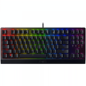 מקלדת גיימינג Razer BlackWidowV3 Tenkeyless - Green Switch