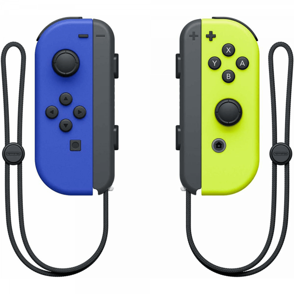 ⁦זוג בקרים Nintendo Switch Joy-Con Pair Blue & Neon Yellow⁩ – תמונה ⁦2⁩