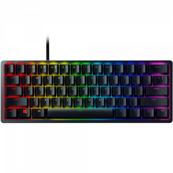 מקלדת גיימינג מכנית אופטית Razer Huntsman mini RGB Opto-Mech Keyboard Clicky Switch