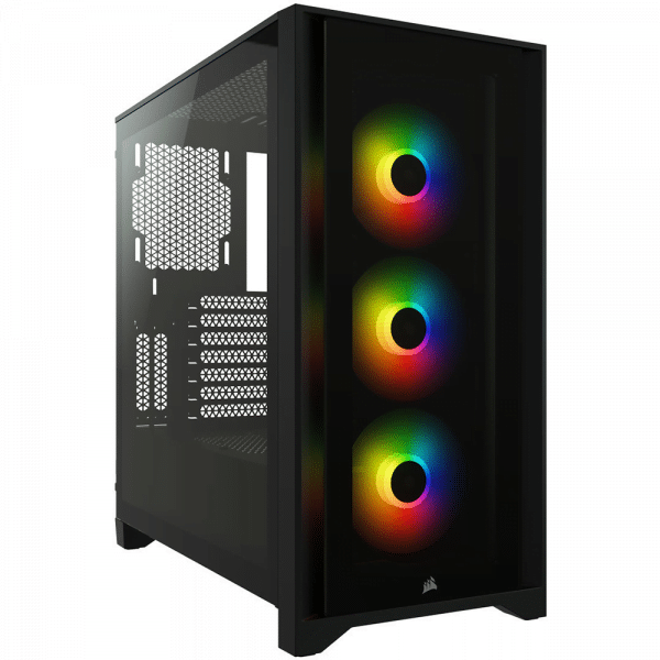 מארז מחשב Corsair iCUE 4000X RGB Mid Tower Black
