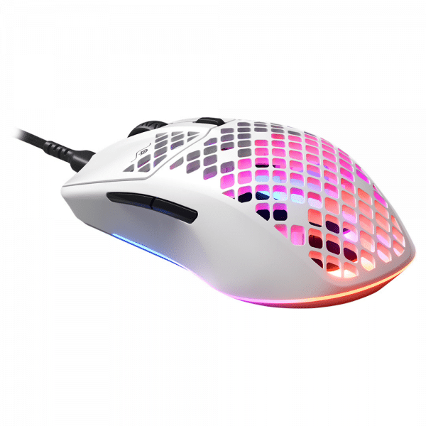עכבר גיימינג SteelSeries Aerox 3 Gaming Mouse Edition Snow