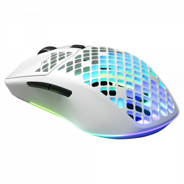 עכבר גיימינג SteelSeries Aerox 3 Wireless Gaming Mouse Edition Snow