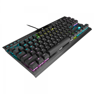 מקלדת גיימינג מכנית Corsair K70 RGB TKL MX RED