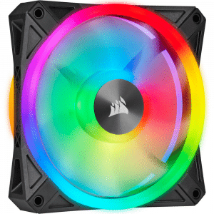 מאורר למארז Corsair QL120 ARGB PWM 120mm Black