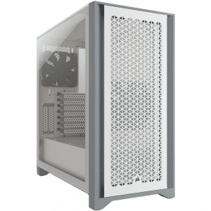 מארז למחשב Corsair 4000D Airflow Tempered Glass Mid Tower White