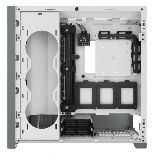 ⁦מארז למחשב Corsair 5000D Airflow Tempered Glass Mid Tower White⁩ – תמונה ⁦2⁩
