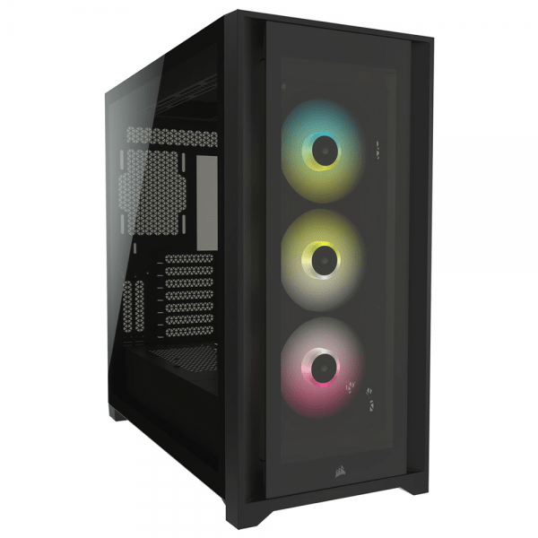 מארז מחשב Corsair iCUE 5000X RGB Tempered Glass Mid Tower Black