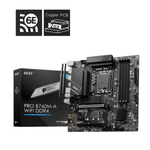 לוח אם MSI PRO B760M-A WIFI DDR4