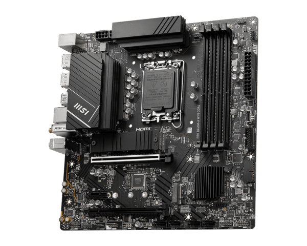 ⁦לוח אם MSI PRO B760M-A WIFI DDR4⁩ – תמונה ⁦3⁩