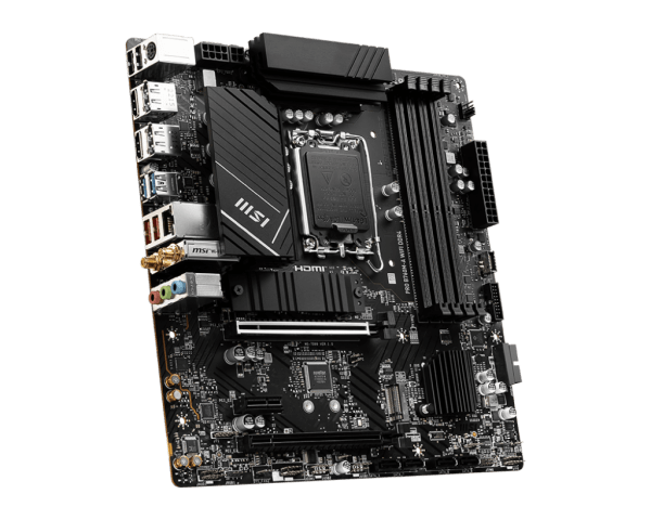 ⁦לוח אם MSI PRO B760M-A WIFI DDR4⁩ – תמונה ⁦4⁩