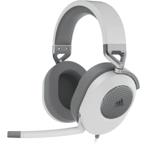 אוזניות גיימינג Corsair HS65 White