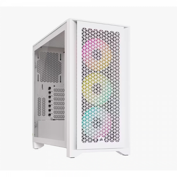 מארז Corsair 4000D RGB AIRFLOW Mid-Tower White