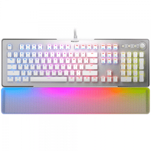 מקלדת גיימינג Roccat Vulcan II Max Optical Red White