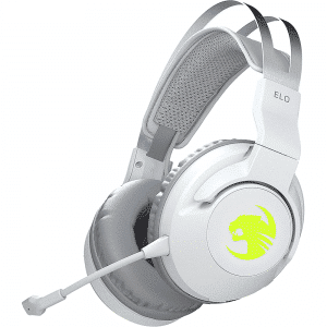 אוזניות גיימינג ROCCAT Elo 7.1 Air Wireless Surround Sound RGB White