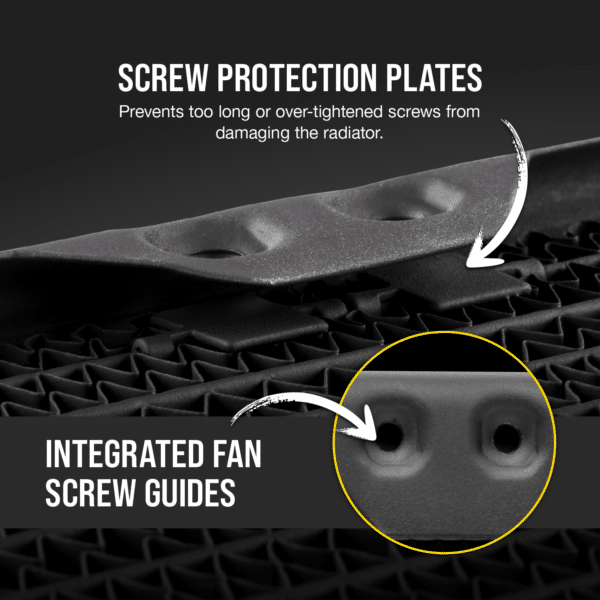 ⁦גוף קירור CORSAIR Hydro X Series XR5 NEO 240mm Water Cooling Radiator - Black⁩ – תמונה ⁦3⁩