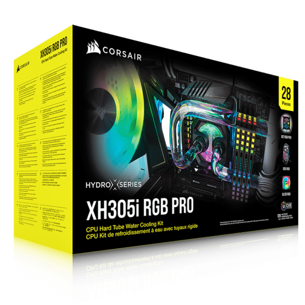 מערכת קירור נוזלי לבנייה עצמית CORSAIR Hydro X Series iCUE XH305i RGB PRO