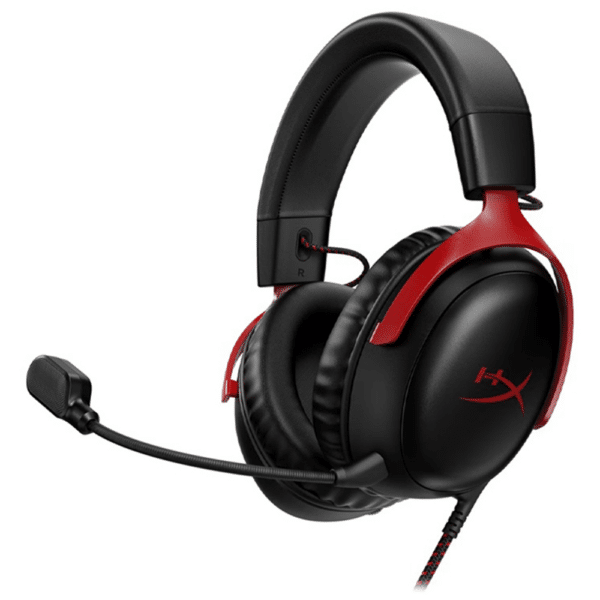 אוזניות גיימינג HyperX Cloud III Black and Red