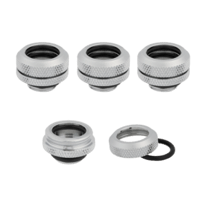 מארז מתאמים CORSAIR Hydro X Series XF Hardline 14mm OD Fitting - Chrome