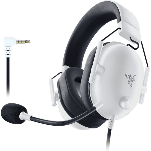 אוזניות גיימינג Razer BlackShark V2 X White