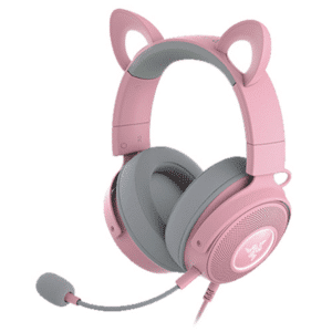 אוזניות גיימינג Razer Kraken Kitty V2 Pro RGB Quartz