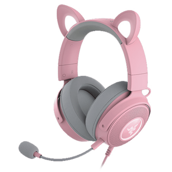 אוזניות גיימינג Razer Kraken Kitty V2 Pro RGB Quartz