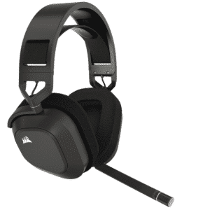 אוזניות גיימינג אלחוטיות CORSAIR HS80 MAX WIRELESS - Black