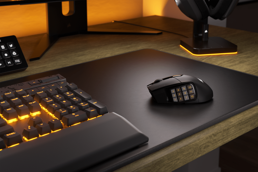 עכבר גיימינג CORSAIR SCIMITAR ELITE WIRELESS MMO