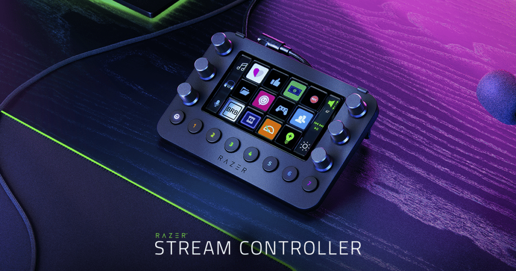 בקר שליטה RAZER STREAM CONTROLLER