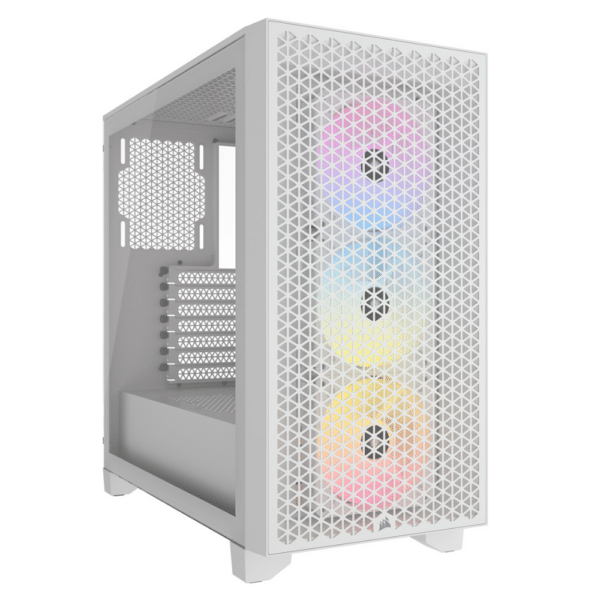 מארז Corsair 3000D RGB Airflow White
