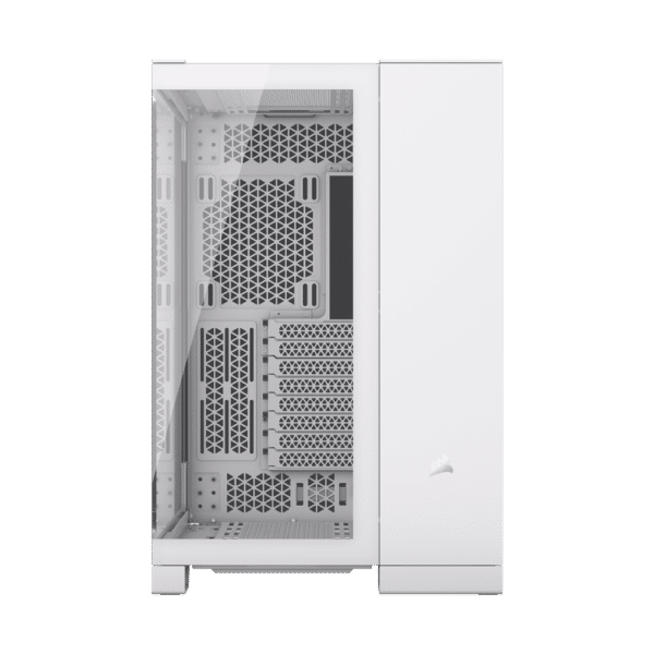 ⁦מארז CORSAIR 6500X Mid-Tower Dual Chamber PC Case - White⁩ – תמונה ⁦2⁩