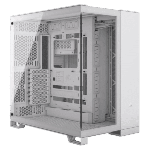 מארז CORSAIR 6500X Mid-Tower Dual Chamber PC Case - White