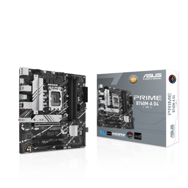 לוח אם Asus Prime B760M-A D4-CSM