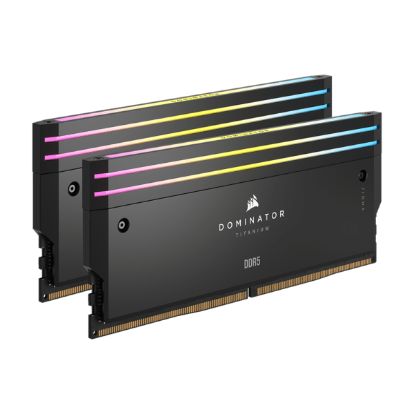 ⁦זכרון לנייח Corsair DOMINATOR TITANIUM 32GB (2x16GB) DDR5 7000MT/s CL34⁩ – תמונה ⁦2⁩
