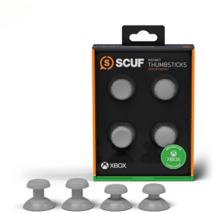 ערכת גויסטיקים אפורים להחלפה SCUF Thumbsticks 4x Instinct