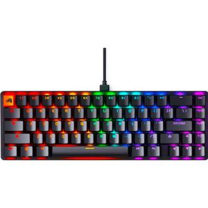 מקלדת גיימינג מכאנית שחורה Glorious GMMK V2 65% (Pre-Built)