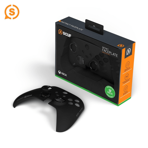 ערכת החלפת שילדה קדמית SCUF Instinct Faceplate Black Xbox Series X, S, Xbox One