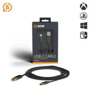 כבל SCUF Braided USB-C Black 2 Meters