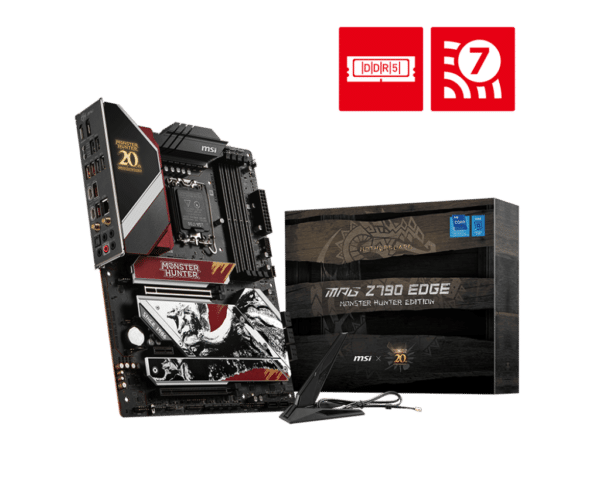 לוח אם MSI MPG Z790 EDGE MONSTER HUNTER EDITION