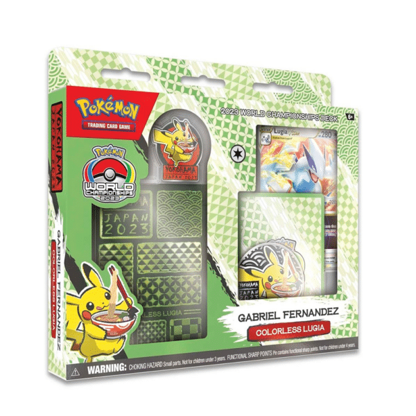 ⁦מארז קלפים 2023 Pokemon TCG World Championships Deck⁩ – תמונה ⁦4⁩