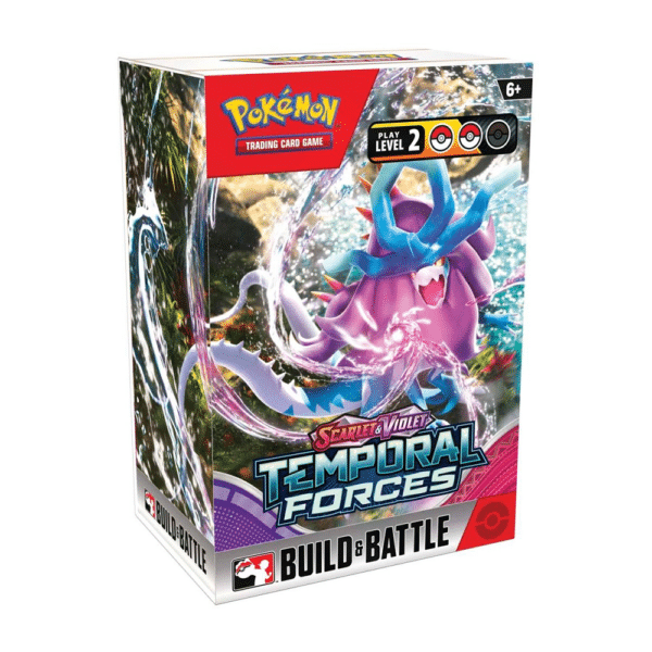 מארז קלפים Pokemon TCG: Scarlet & Violet-Temporal Forces