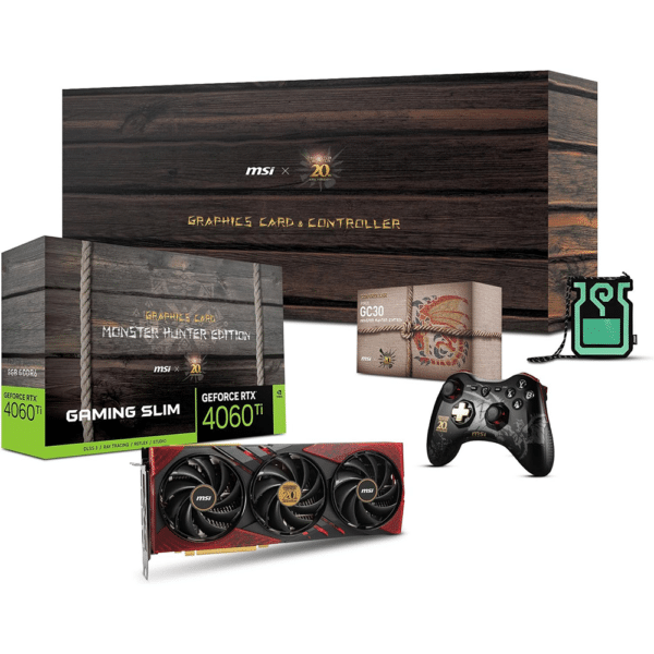כרטיס מסך MSI GeForce RTX 4060Ti 8G MONSTER HUNTER EDITION