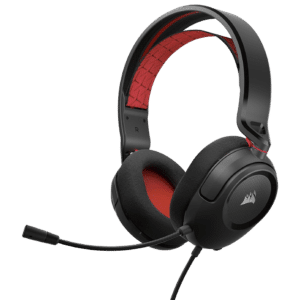 אוזניות גיימינג אדום CORSAIR HS35 v2