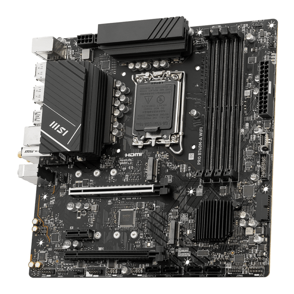 ⁦לוח אם MSI PRO B760M-A WIFI⁩ – תמונה ⁦3⁩