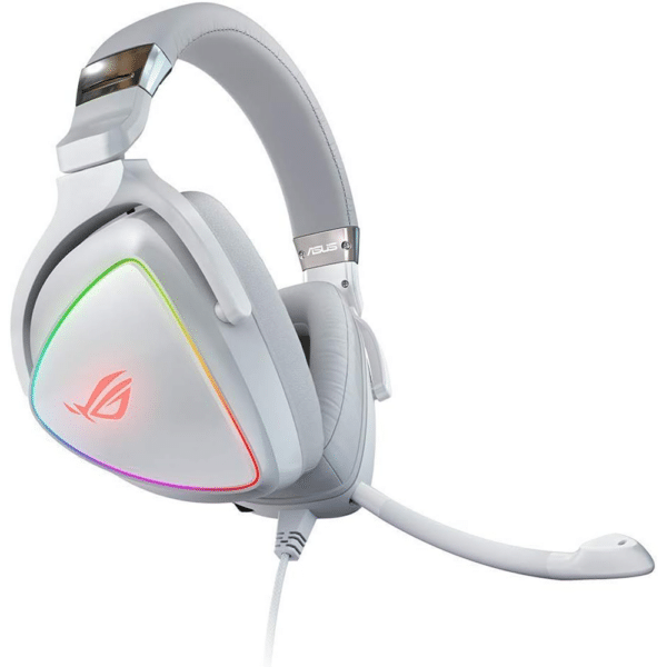 אוזניות גיימינג Asus ROG Delta White Edition