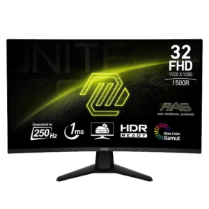מסך גיימינג MSI MAG 32C6X 250Hz